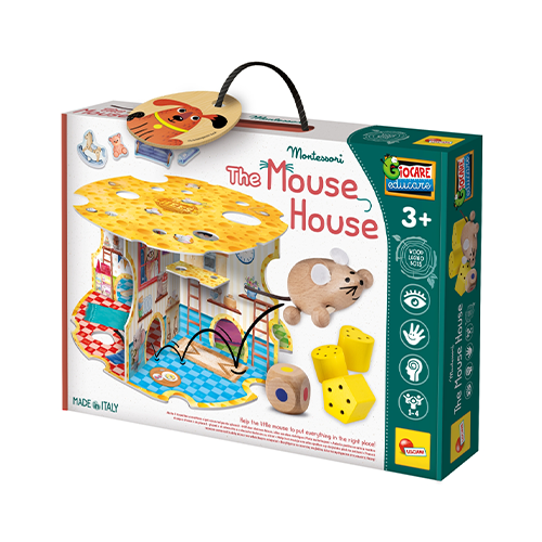 Lisciani Montessori Baby Wood the house of the Mouse